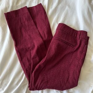 Old Navy Burgundy Pixie Pants